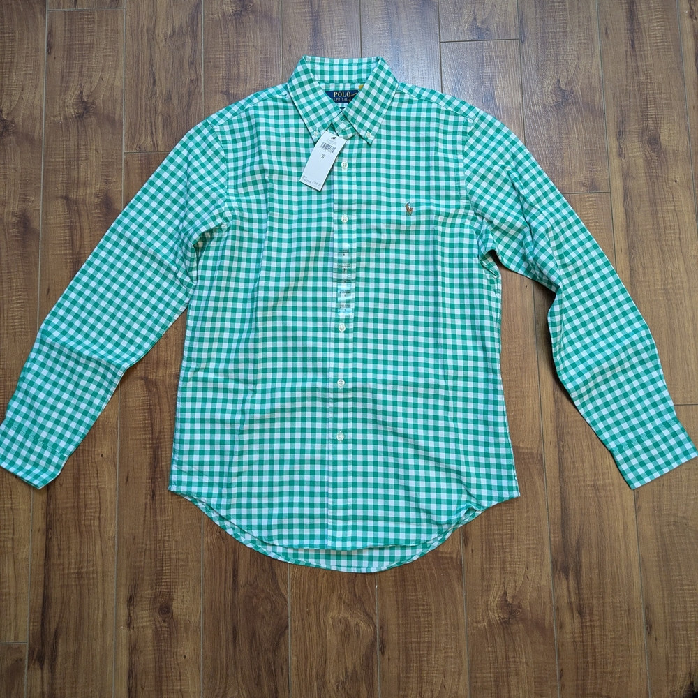 Ralph Lauren Green Plaid Men's Shirt